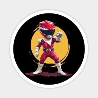 red ranger Magnet